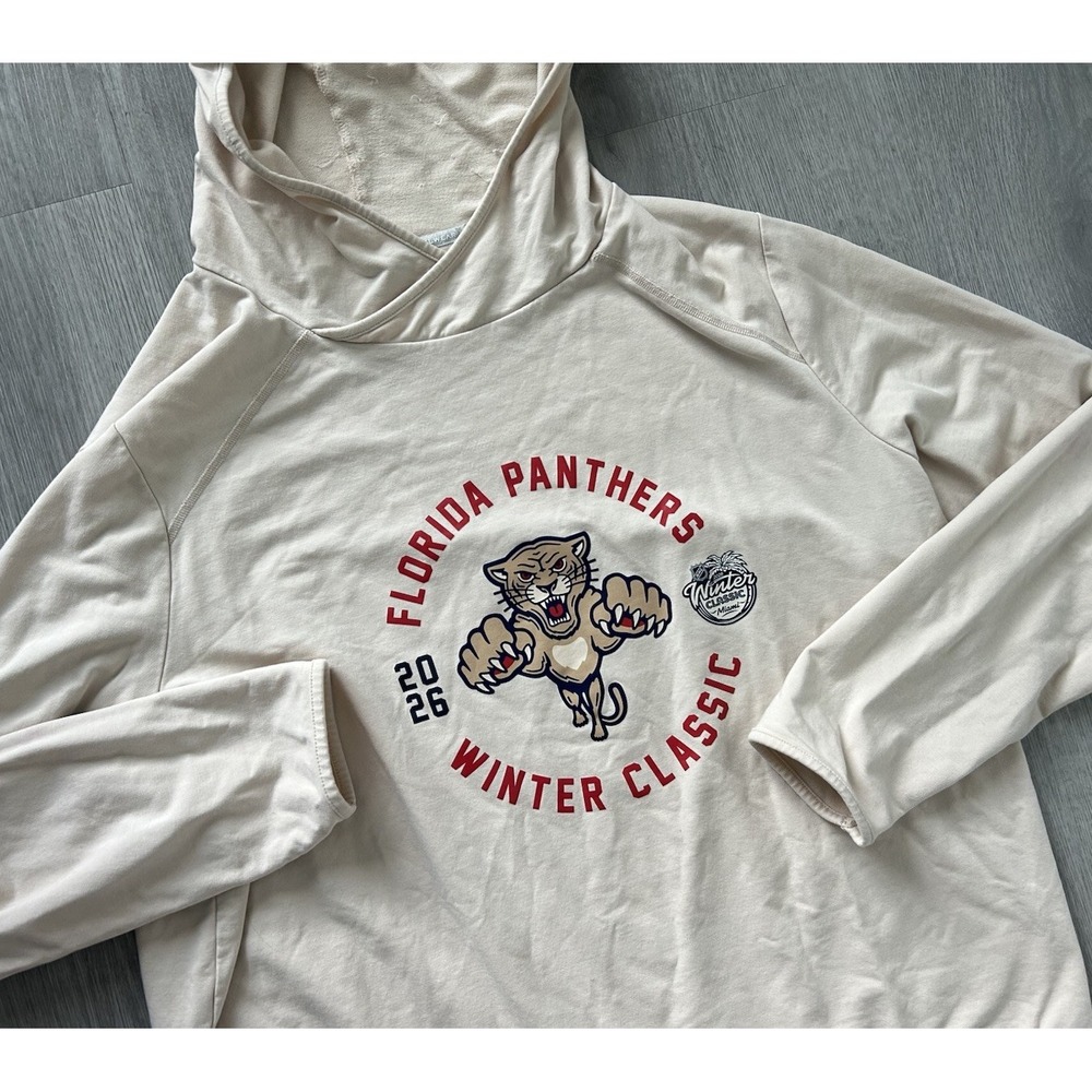 Florida Panthers 2026 NHL Winter Classic Mandate Lightweight Hoodie Size 2XL